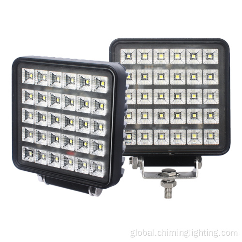 45w 30pcs Leds Square 4inches Truck Lights Flood Beam Truck Led Lights 24v Universal Led Lights 24v For Trucks Offroad Led Machine Work Light Square Led Work Lamp 25W 4x4 Emark Osram Chips 6000K Led Driving Light for Truck ATV Offroad Supplier